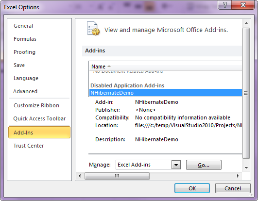 Excel unlock C# Ribbon