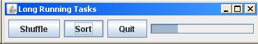 Swing long running tasks